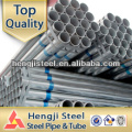 Tianjin hengji erw bs1387 galvanized steel pipe for fence